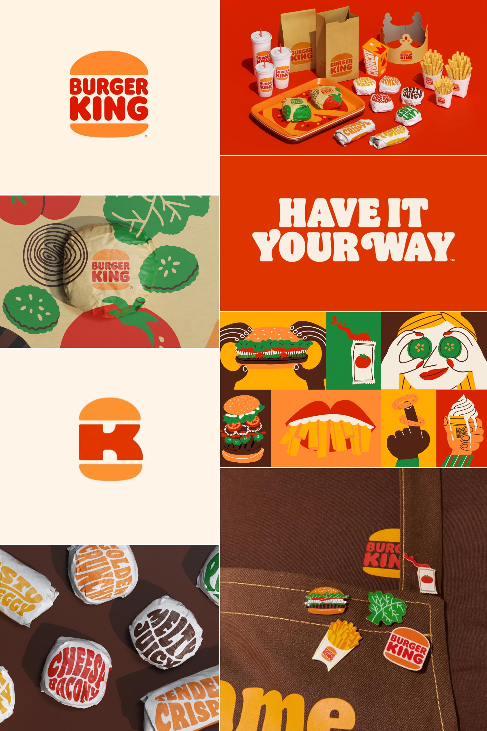 Burger Kingのデザイン